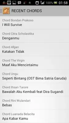 Gitaran Yuk! android App screenshot 1